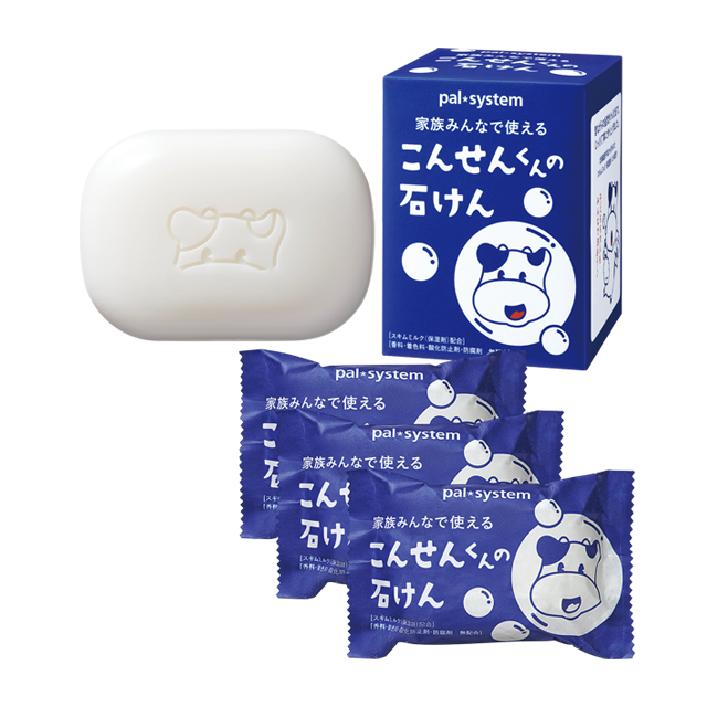 こんせんくんの石けん
