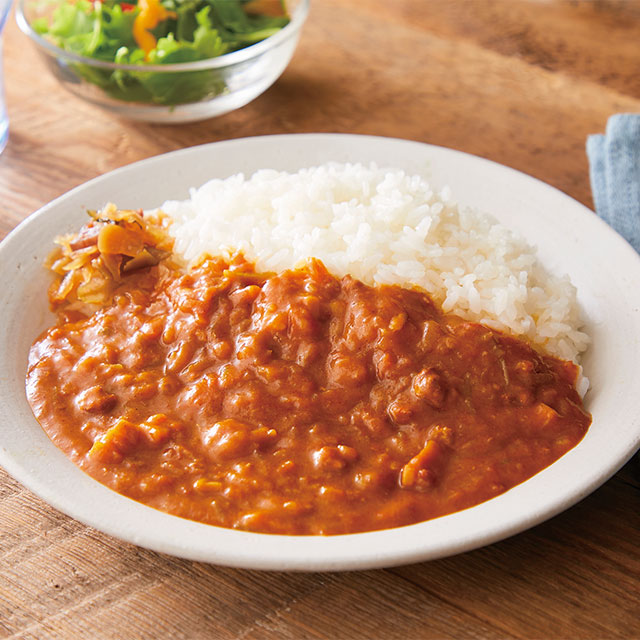 6種の野菜が摂れるカレー