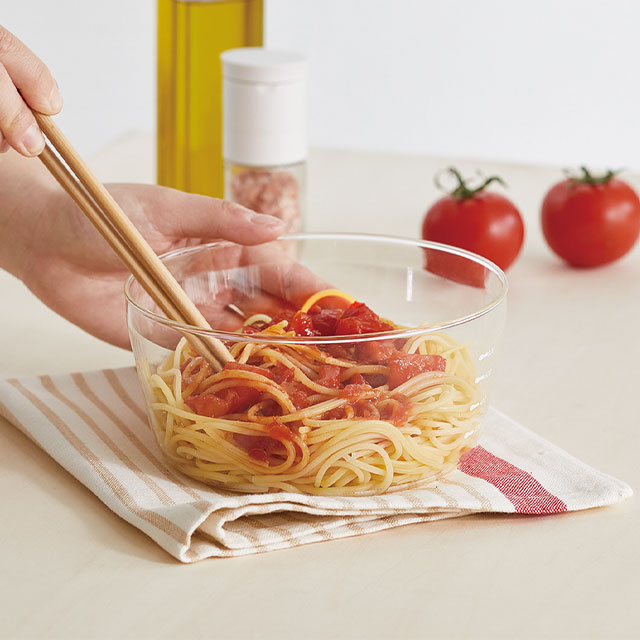 ハリオ 調理がしやすい耐熱ガラス製容器（スモーキーグリーン／ペールグレー／スモーキーピンク）