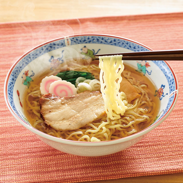 産直小麦の鶏がら醤油らーめん